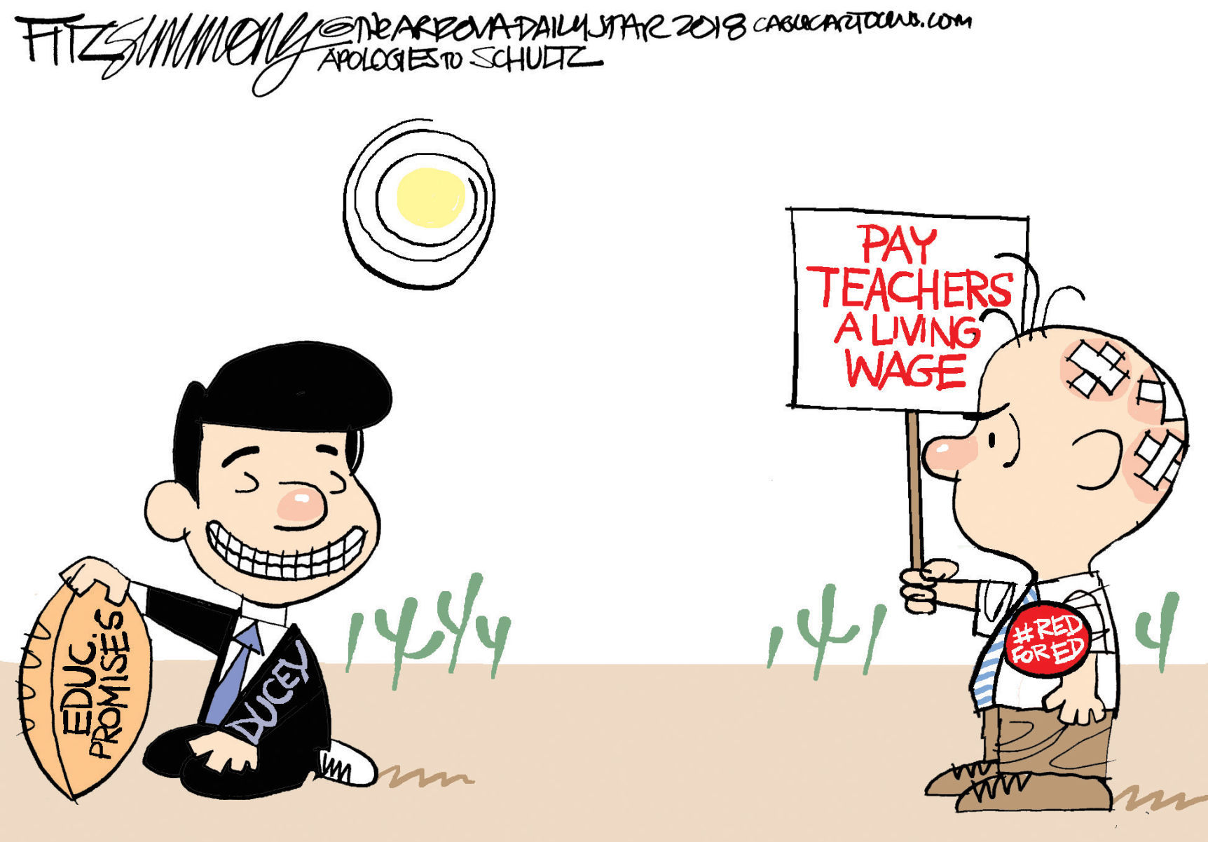 Fitz Cartoon: Education